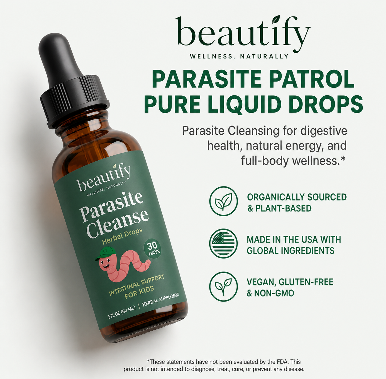 Black Walnut Wormwood Clove Parasite Cleanse