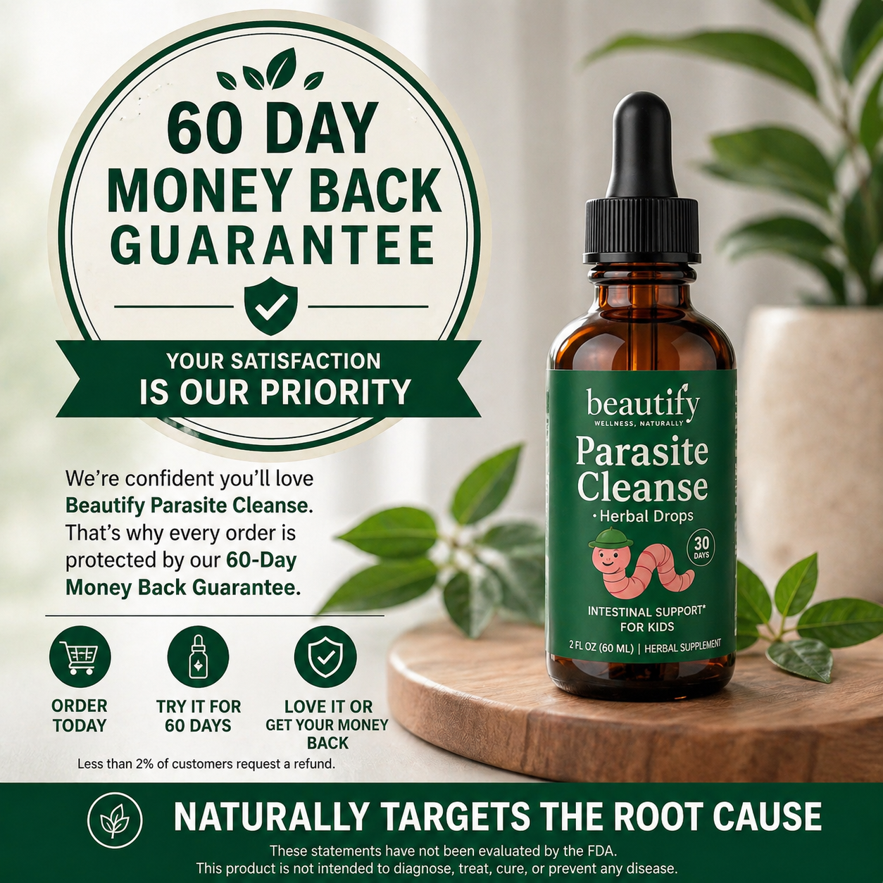 Black Walnut Wormwood Clove Parasite Cleanse