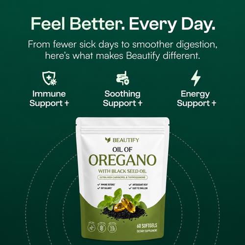 Beautify Oil Of Oregano Softgels