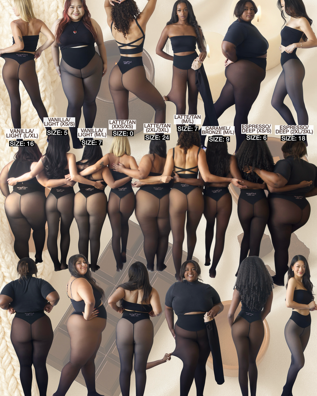 Seamless Sculpt Compression Tights