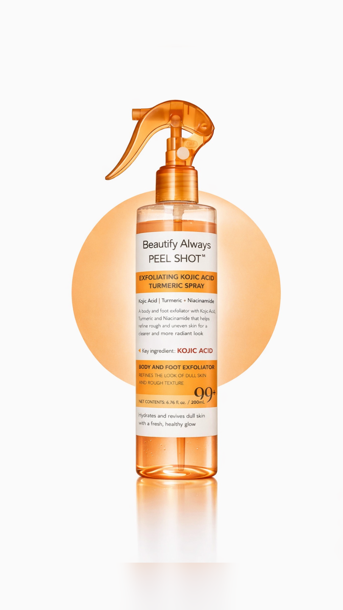 Beautify Radiance Kojic Acid Turmeric Spray